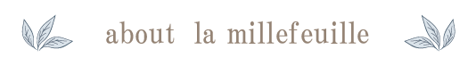 About la millefeuille